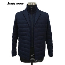 Newnest style  men's thickened  autumn and winter business cotton-padded jacket